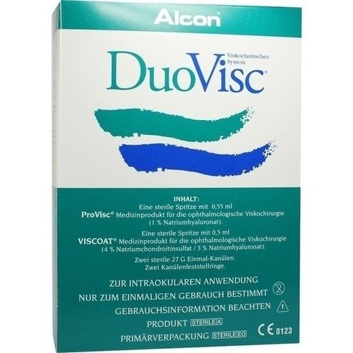 DuoVisc 0.5ml Viscoat+0.55ml ProVisc Lösung, 1 P