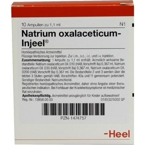 NATRIUM OXALACET INJ, 10 ST