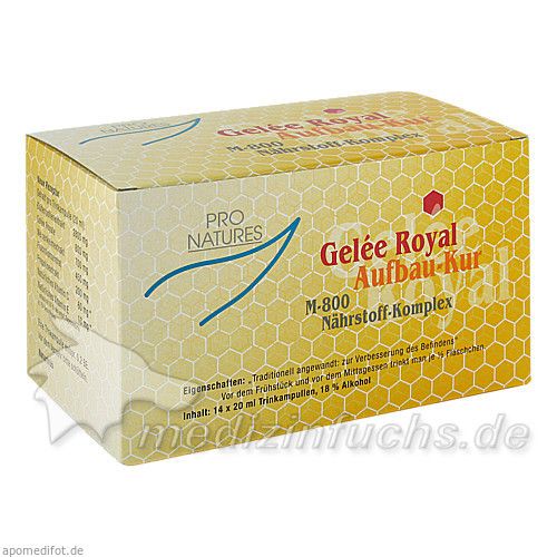 Gelee Royal Aufbaukur M-800, 14X20 G