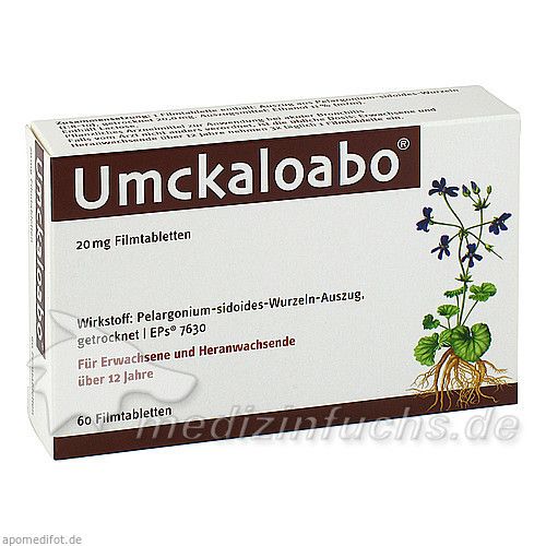 Umckaloabo 20mg Filmtabletten, 60 ST