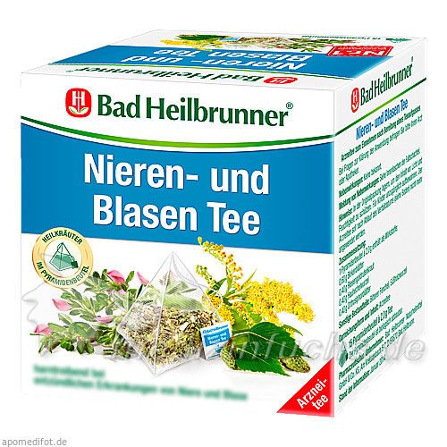 Bad Heilbrunner Nieren- und Blasen Tee, 15 ST