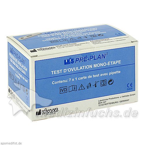 OVULATIONSTEST PRE PLAN LH, 7 ST