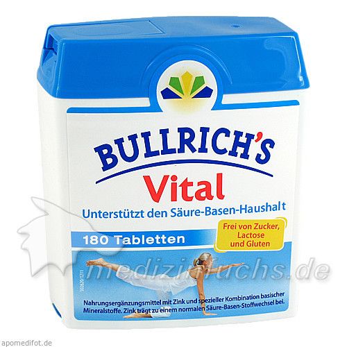 BULLRICHS Vital Tabletten, 180 ST