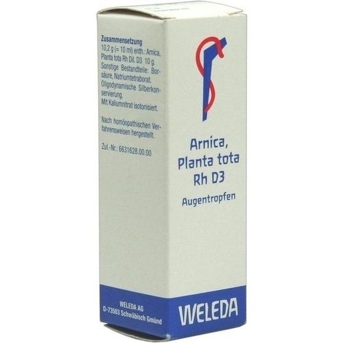 ARNICA PLANTA TOTA RH D 3, 10 ML