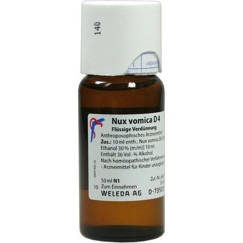 NUX VOMICA D 4, 50 ML