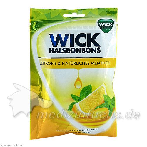 WICK Zitrone & nat, 72 G