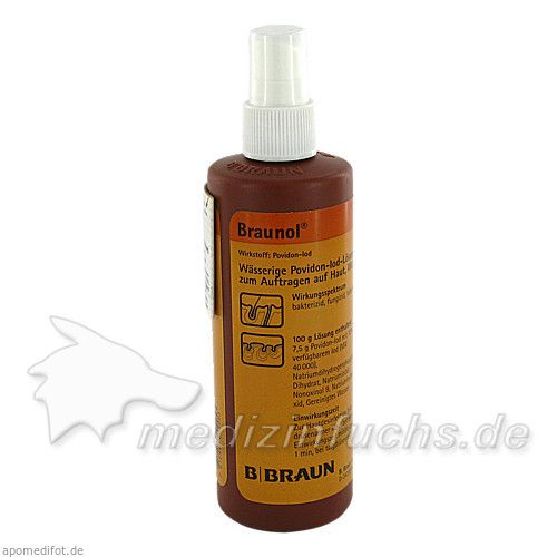 Braunol Schleimhautantiseptikum, 250 ML