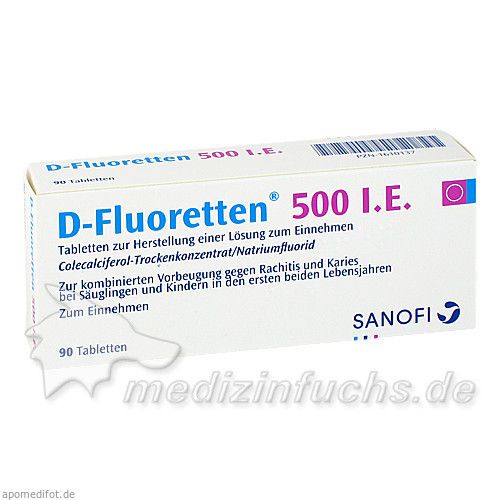 D FLUORETTEN 500, 90 ST