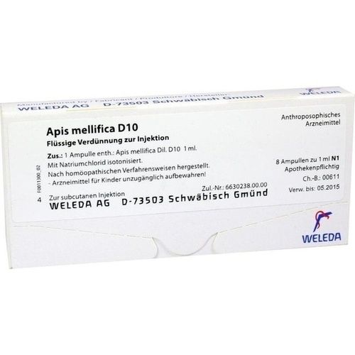 APIS MELLIFICA D10, 8 ST