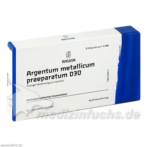 ARGENTUM MET PRAEP D30, 8 ST