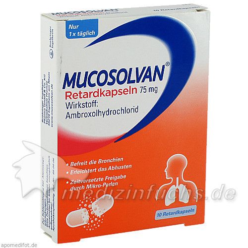 Mucosolvan Retardkapseln 75mg, 10 ST