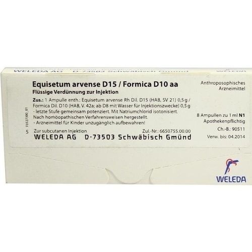 EQUISETUM ARV D15 FORM D10, 8X1 ML