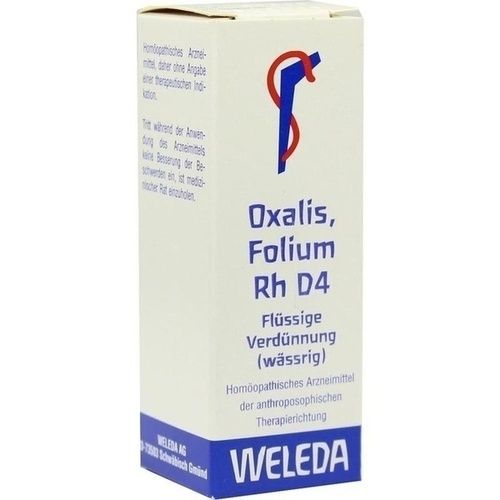 OXALIS FOLIUM RH D 4, 20 ML