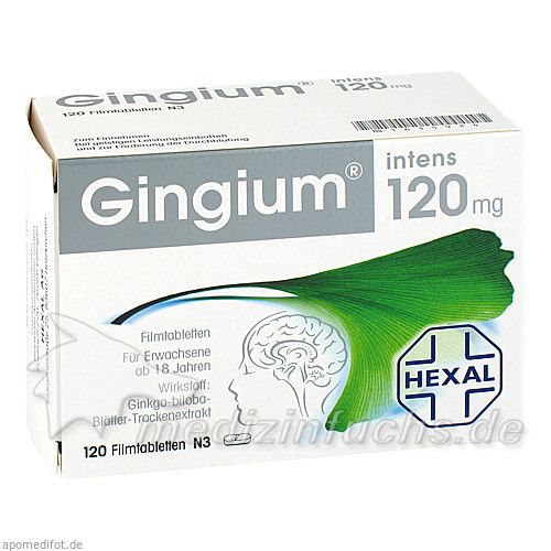 Gingium intens 120, 120 ST