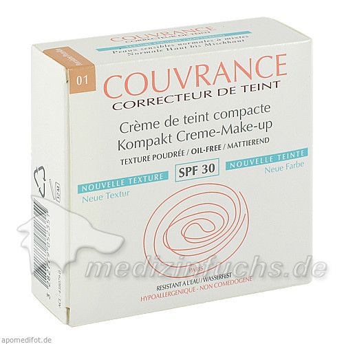 AVENE Couvrance Kompakt Make up matt.porz.01 NEU, 9.5 G