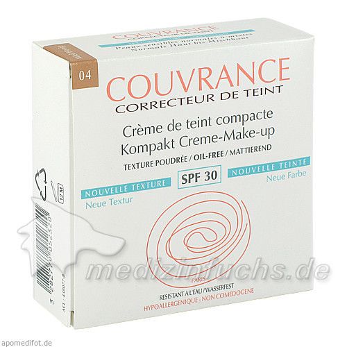 AVENE Couvrance Kompakt Make up matt.honig 04 NEU, 9.5 G