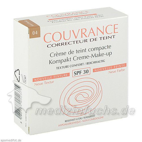 AVENE Couvrance Kompakt Make up reich.honig 04 NEU, 9.5 G