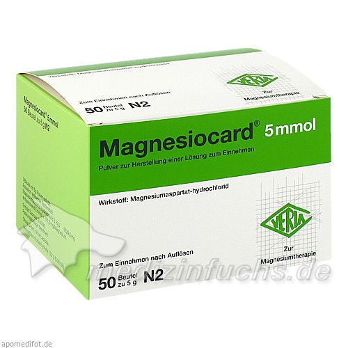 Magnesiocard 5mmol, 50 ST