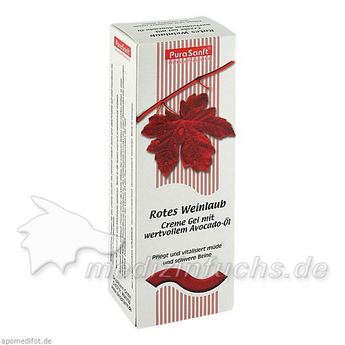 DinoSan Rotes Weinlaub Creme Gel, 175 ML