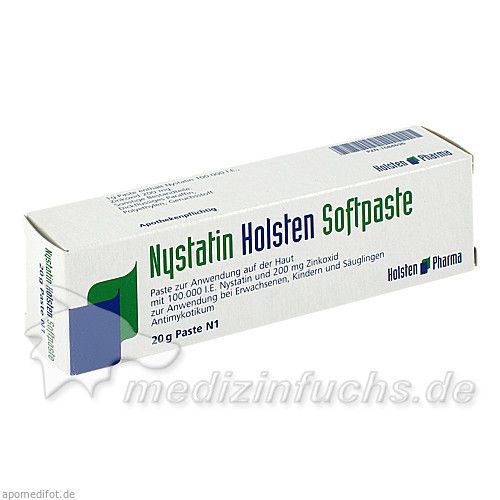 Nystatin Holsten Softpaste, 20 G