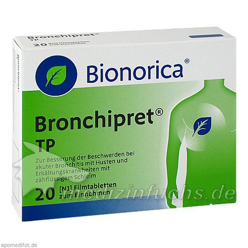 BRONCHIPRET TP, 20 ST