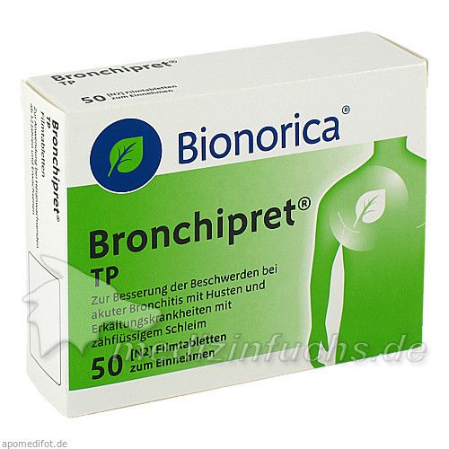 BRONCHIPRET TP, 50 ST