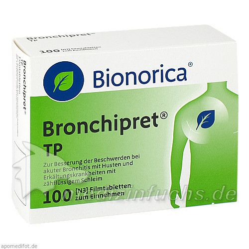 BRONCHIPRET TP, 100 ST