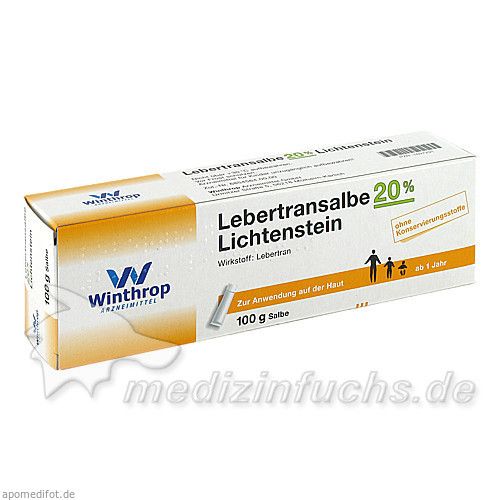 LEBERTRANSALBE 20% LICHTEN, 100 G