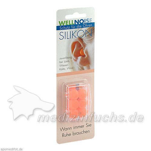 WELLNOISE Ohrenstopfen orange Blister, 3X2 ST