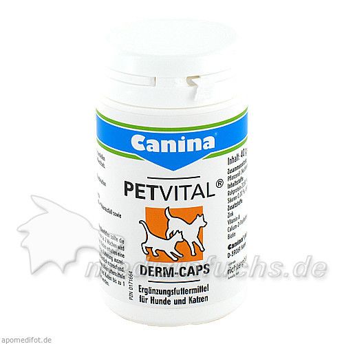 PETVITAL DERM-CAPS VET, 40 G