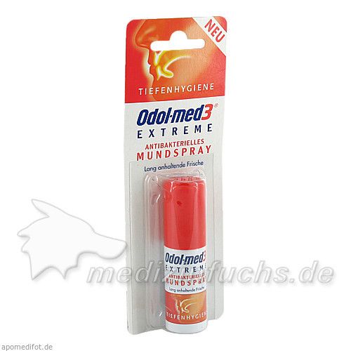 Odol med 3 Extreme Mundspray mit Blister, 15 ML