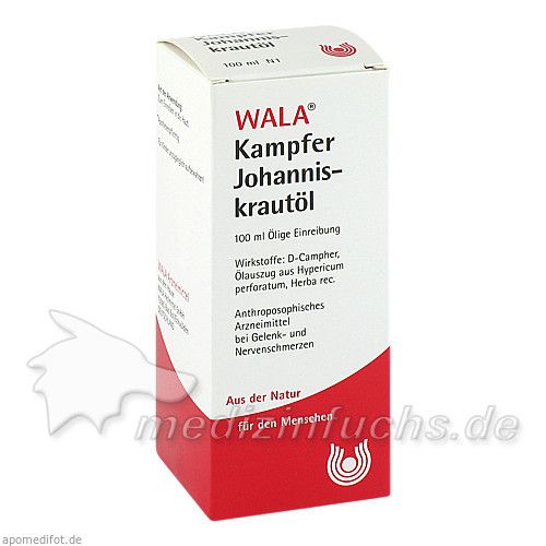 KAMPFER-JOHANNISKRAUT-OEL, 100 ML