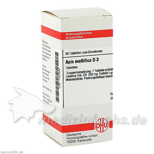 APIS MELLIFICA D 3, 80 ST