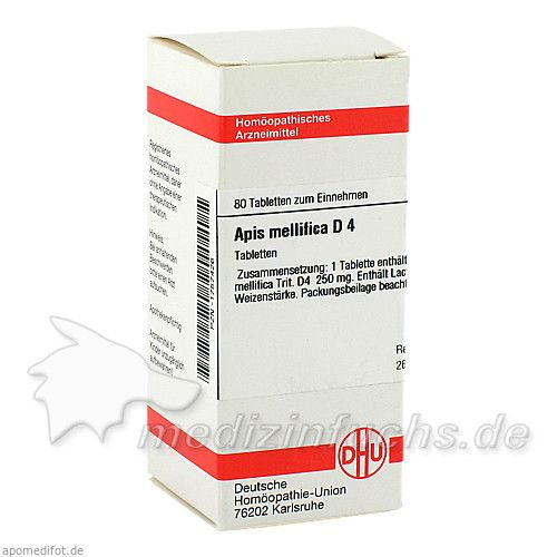 APIS MELLIFICA D 4, 80 ST