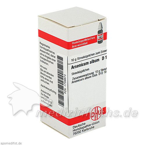 ARSENICUM ALB D12, 10 G