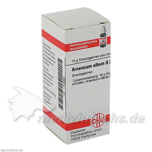 ARSENICUM ALB D30, 10 G