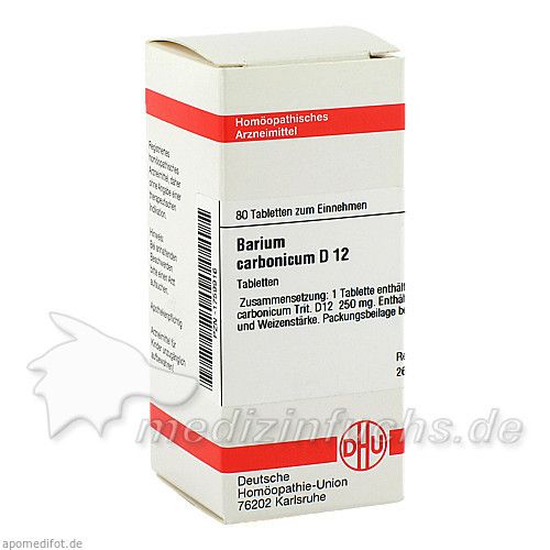 BARIUM CARB D12, 80 ST