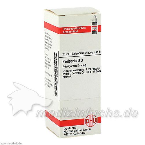 BERBERIS D 3, 20 ML