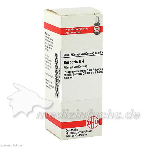 BERBERIS D 4, 20 ML