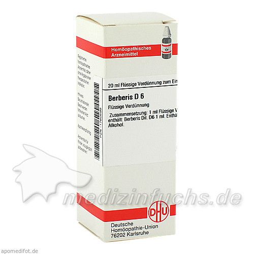 BERBERIS D 6, 20 ML