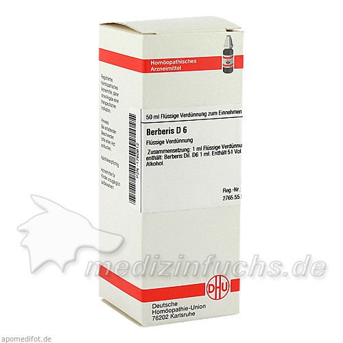 BERBERIS D 6, 50 ML