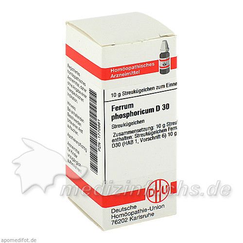 FERRUM PHOS D30, 10 G