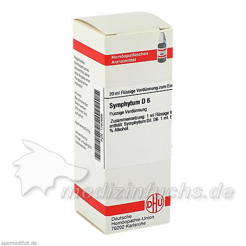 SYMPHYTUM D 6, 20 ML