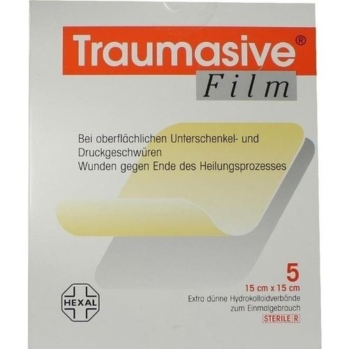 Traumasive Film 15x15cm, 5 ST