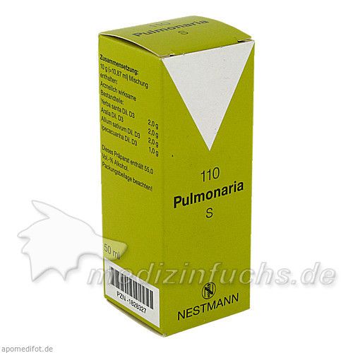 PULMONARIA S 110, 50 ML