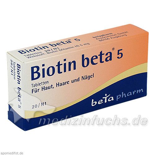 Biotin beta 5, 20 ST