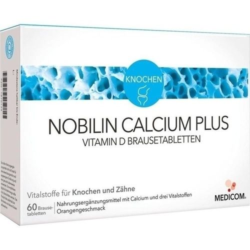 Nobilin Calcium Plus Vitamin D Brausetabletten, 60 ST