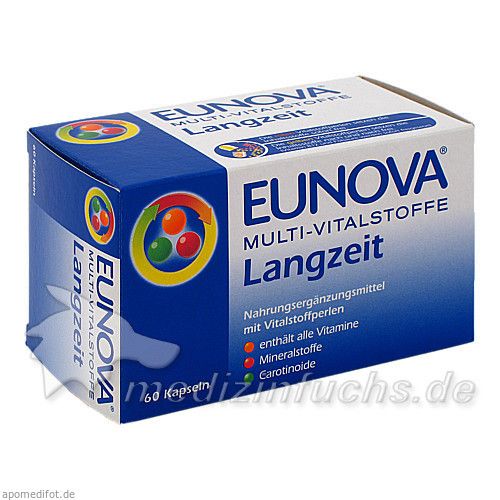 EUNOVA Multi Vitalstoffe Langzeit Kapseln, 60 ST