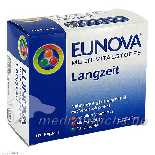 EUNOVA Multi Vitalstoffe Langzeit Kapseln, 120 ST