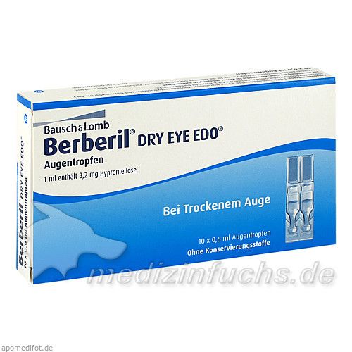 Berberil Dry Eye EDO, 10X0.6 ML